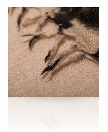 Палантин Женский W-SMALL.LEAF/BEIGE